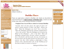 Tablet Screenshot of myanmarvihara.org